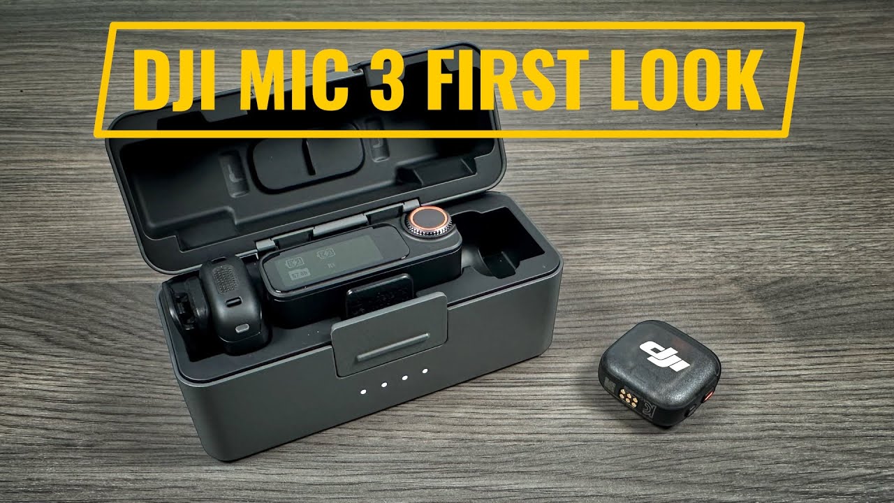 0015　DJI mic 3 DJI Mic 3 - Overview and New Features - YouTube