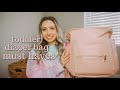 WHAT'S IN MY DIAPER BAG 2020 | TODDLER EDITION | 12 - 18 MONTH BABY ESSENTIALS