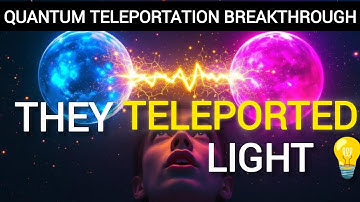 Quantum Teleportation Breakthrough: Scientists Teleport Photons Between Distant Light Sources!#video