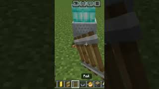 Making realistic chair in vanilla Minecraft #gamingclips #gameplay #minecraft #gamingshorts