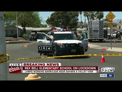 Rex Bell Elementary School on lockdown