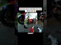 Motorcyclist Gets Disoriented After Crash 😬 #shorts