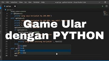 GAME ULAR DENGAN PYTHON