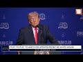 LIVE: President Trump Delivers Remarks at The Forum Club of the Palm Beaches Dinner...