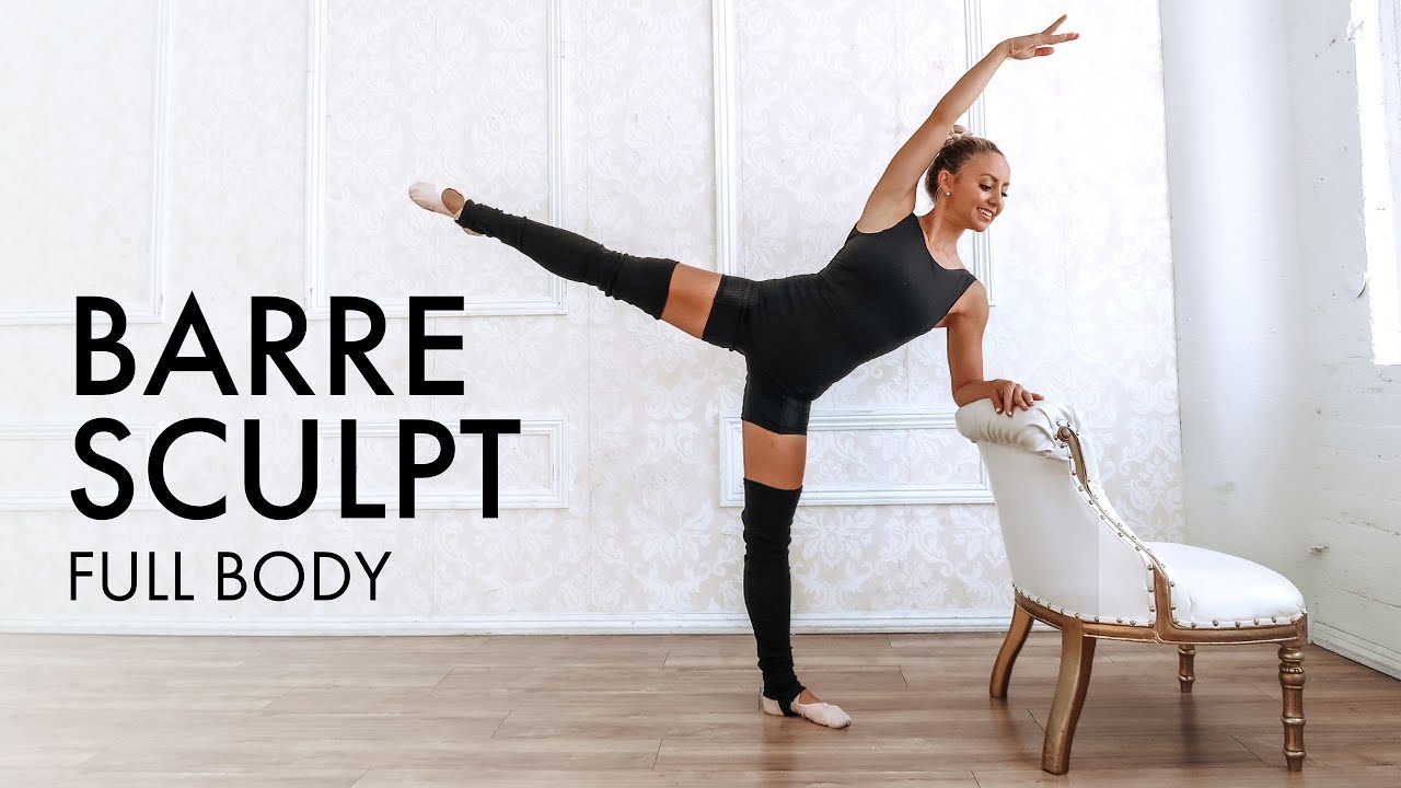 30 Min Full Body Sculpt  Gentle Barre Workout 