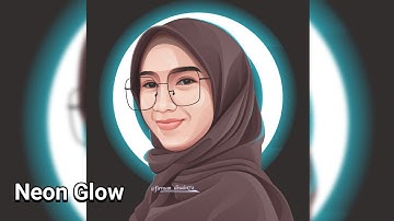 MEMBUAT BACKGROUND NEON GLOW | Infinite Design