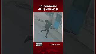 🔴Manisa Turgutlu’da Okul Önünde Silahlı Saldırı Yapan Şahsın Geliş Ve Kaçışı Anları Görüntülendi.