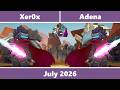 Runway Rivals July 2026 - Rivals 2 Round Robin - Xer0x (P1 Clairen) vs Adena (P2 Clairen)