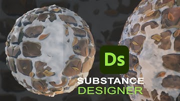 Stone With Snow | Substance Designer 2022
