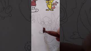 Sch Trocando As Cores Dos Personagens De Desenhos Animados