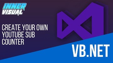 Create your own YouTube subscriber counter | VS | 2017
