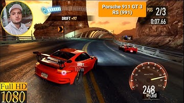 Need for speed: no limits: Porsche 911 GT3 RS (991): Highlights of all events and power test of car.