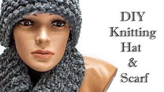 Шарф Шапка новая идея / Hat and scarf - New Ideas Шарф Шапка новая идея / Hat and scarf - New Ideas
