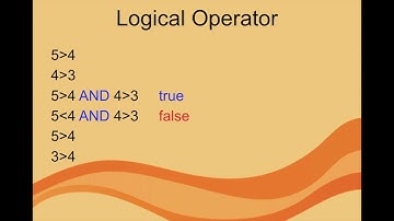 11 Relational and Logical operator