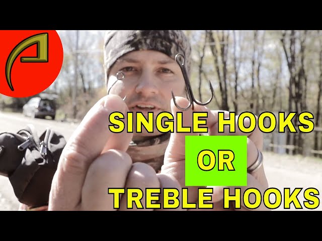 SINGLE VS. TREBLE HOOKS FOR TROUT 