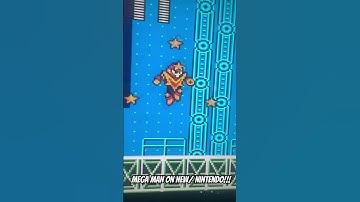 Mega Man on Nes/ Nintendo is a Classic #retrogaming #nintendo #nes #shortsfeed #gamingvideos