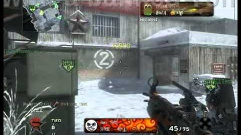 COD Black Ops beastly Cross Map Tomahawk on Summit