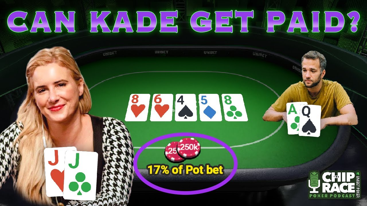Vanessa Kade Knows She Has The Best Hand In This $25K Highroller But Can She Get Paid?