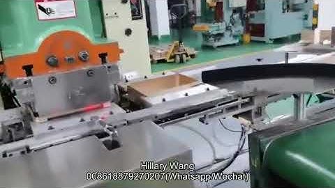 Rectangular/Square Necking Body Locking Bottom Tin Box Automatic Making Line