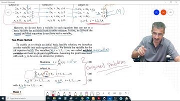 Artificial Variables