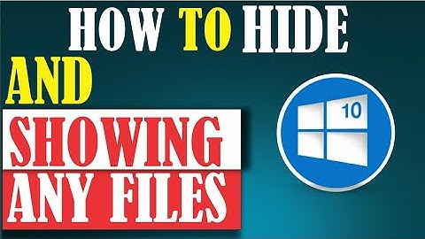 How to Show Hidden Files and Folders in Windows 10 | hidden files show windows 10 | in urdu