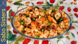 Quick And Delicious Macaroni Recipe |Chicken And Vegetable Macaroni Recipe |Easy Veg Macaroni