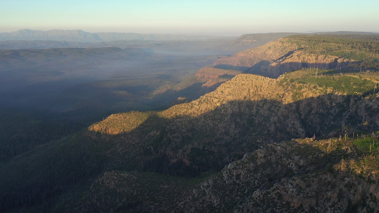 Camping on the Mogollon Rim near Payson Arizona YouTube