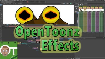 OpenToonz Effects - A look at the effects used on Hypnotoad