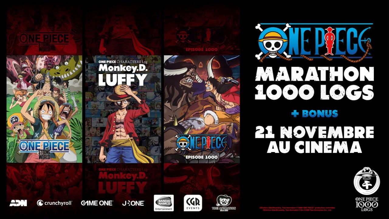 One Piece: 1000º episódio será exibido na Crunchyroll no sábado