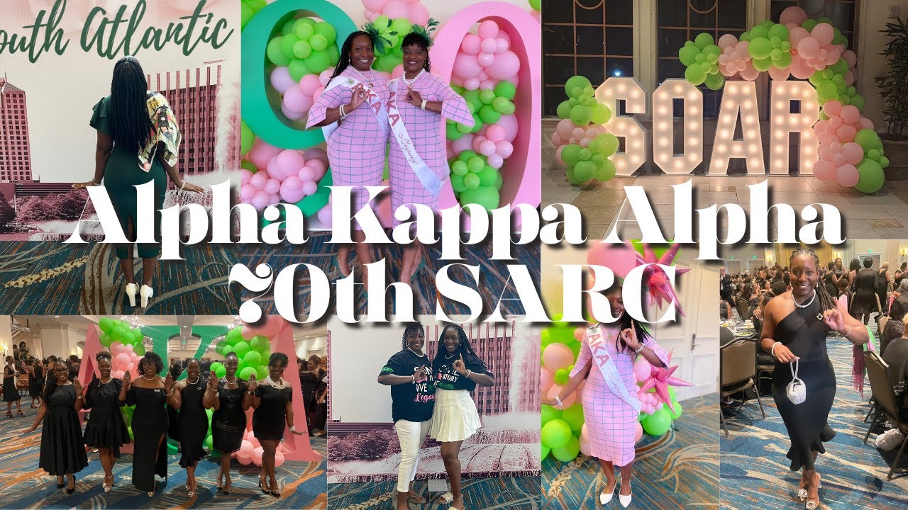 ALPHA KAPPA ALPHA SOUTH ATLANTIC REGIONAL CONFERENCE 2023 SARC VLOG