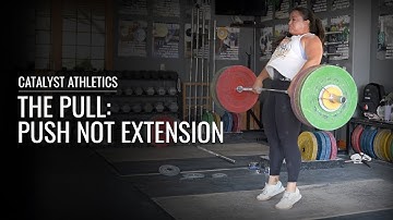 Leg Drive vs Leg Extension in the Snatch & Clean