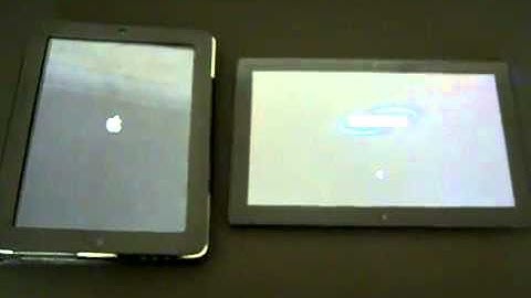 Compare boot up times of Windows 8 and iPad
