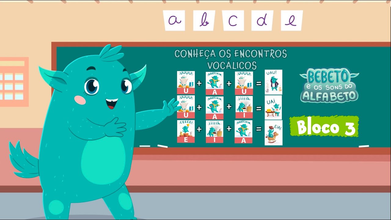 BEBETO E OS ENCONTROS VOCÁLICOS - BLOCO 03