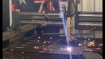 Linux CNC plasma cutting new fire box parts @RNJ FAB