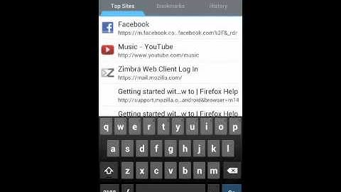 Firefox for Android getting started screencast