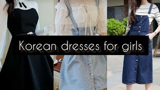 Korean Dresses For Girls/Korean Dress/Korean Dress Style For Girls/Korean girls fashio/just Glam