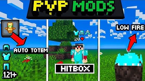 Top 5 best pvp mods for Minecraft PE 1.21+🔥You to need try