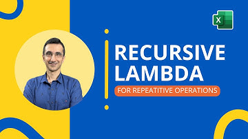 Master Recursion in Excel Using LAMBDA – Step-by-Step Guide to Recursive Lambdas