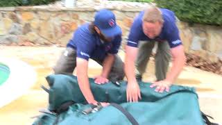 Properly Folding a Pool Cover