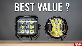 Wolfbox NomadRover vs Auxbeam V-ultra - Off-Road LED Lights Comparison