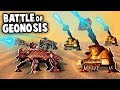 Star Wars BATTLE of GEONOSIS!  AT-TE Walkers vs Hailfire DROIDS (Forts Star Wars Mod Gameplay)