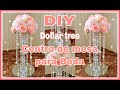 DIY DOLLAR TREE ELEGANTE CENTRO DE MESA PARA BODA SUPER FACIL DE HACER/WEDDING CENTERPIECE