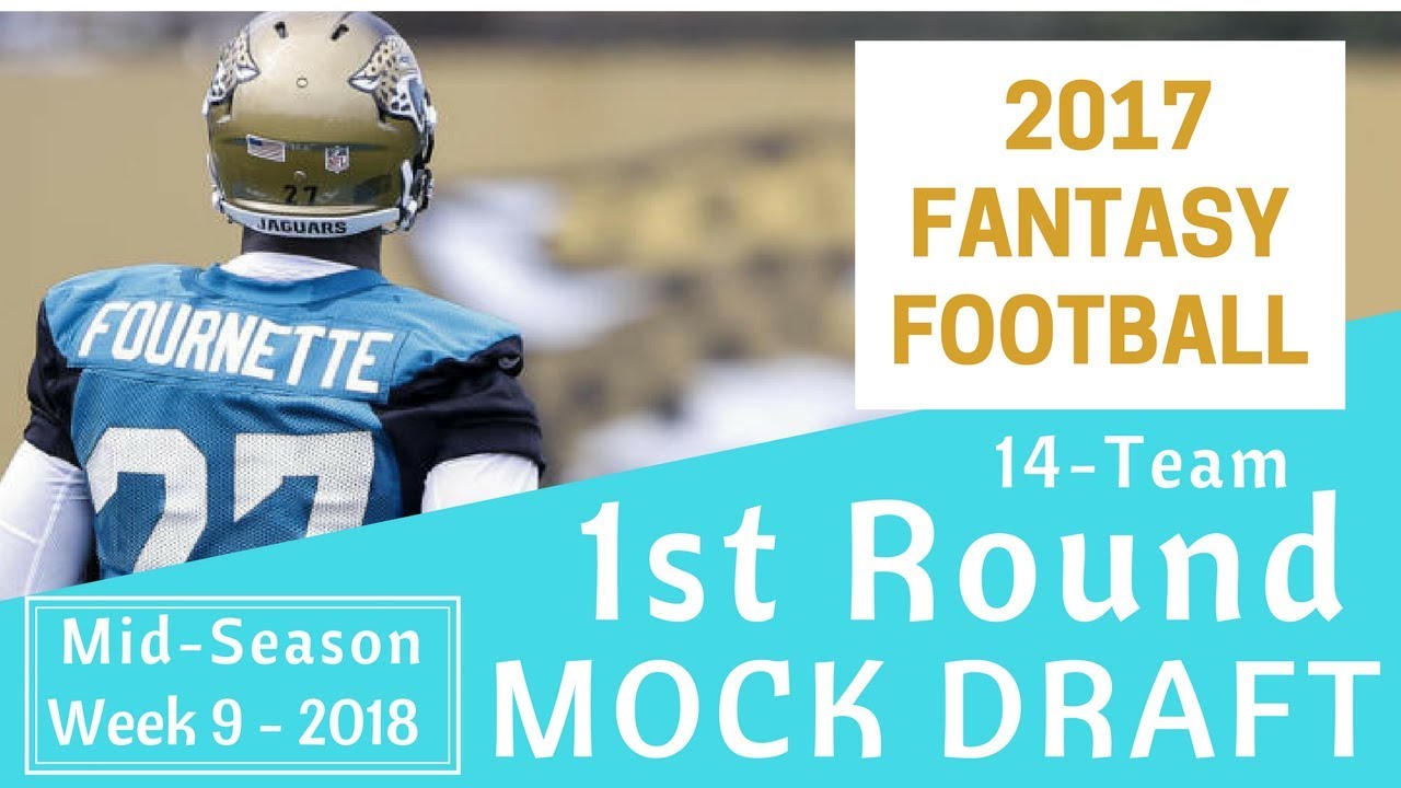 ReDrafting the 2017 Fantasy Football Draft 8 Week Later YouTube