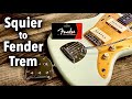 Upgrade Jazzmaster / Jaguar Trem from Squier to Fender?