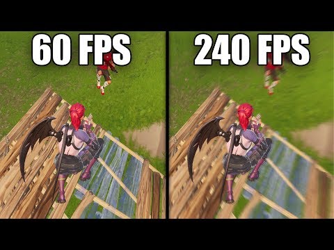 What Fortnite in 240FPS REALLY Looks Like