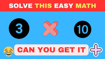 100 Math Quiz Questions — Test Your Brain! (LEVEL 1–4)