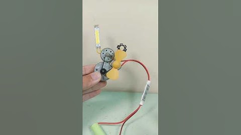 UNIQUE PROJECT, ASSEMBLING A MINI PROTOTYPE ELECTRIC GENERATOR MACHINE USING A DIMMER AND MINI FAN