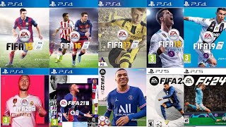 FIFA 15 to FC 24: The Evolution in 4K Ultra HD  | PS5, X BOX, PS4 |