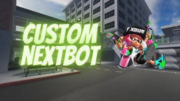 I ADDED A CUSTOM NEXTBOT IN EVADE - ROBLOX