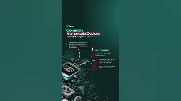 Common Vulnerable Devices  Internet Of Things (IoT) #IoT